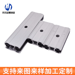 Abrazadera de Aleación de Aluminio Solar Hejie, Bloque de Presión de Borde de Presión Media, Tratamiento de Superficie Anodizado - Product Image 4