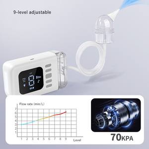 Aspirador <span class=keywords><strong>Nasal</strong></span> Eléctrico para Bebés, Certificado, Succión <span class=keywords><strong>Nasal</strong></span> Dividida, Eficiente y Suave, Recargable por USB, Libre de BPA, Silicona Suave - Product Image 5