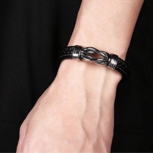 Pulsera de Piedra Natural para Hombre, Estilo Punk Europeo Americano, Venta al por Mayor de Joyería Transfronteriza - Product Image 4