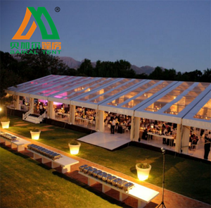 Tende Trasparenti per Matrimoni, Decorazioni Circolari, Tende UV per Cerimonie Nuziali - Product Image 3