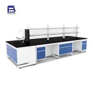 Nóng phòng thí nghiệm bàn làm việc C khung trường phòng thí nghiệm bảng hóa học sinh học bàn làm việc băng ghế dự bị - Product Image 1