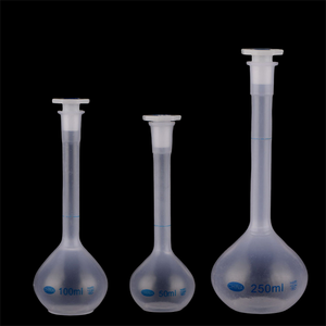ขวดพลาสติกปริมาตร150มล. ขวดปริมาตรปริมาตรทนกรดและด่างสำหรับใช้ในห้องปฏิบัติการ - Product Image 3