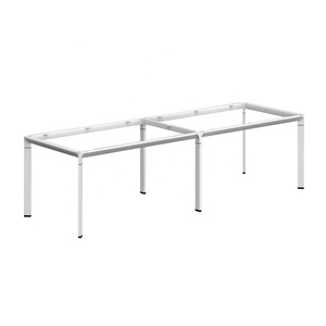 Cadre de table argenté pied de table en fer - Product Image 2