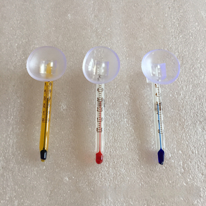 Thermomètre en verre pour <span class=keywords><strong>aquarium</strong></span> avec ventouse 0-50 ° Thermomètre précis pour <span class=keywords><strong>aquarium</strong></span> - Product Image 1
