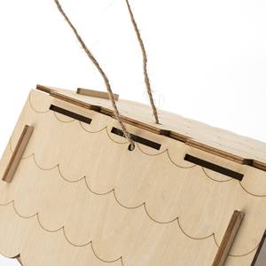 Spot Nid D'oiseau DIY Puzzle En Bois Découpé Au Laser Cage À Oiseaux Transfrontalière Maison Pendentif pour Tenture Murale Décor - Product Image 3