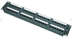 Panel de Conexión de Switches CAT6 UTP Krone IDC LE 2U con 48 Puertos - Product Image 3