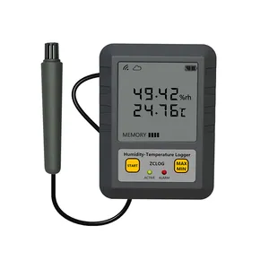 HVAC用工場直接モニターデジタルデュアルチャネルNTC温度計データロガー