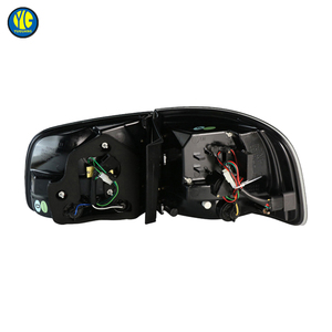 YU GUANG per VW <span class=keywords><strong>Touareg</strong></span> <span class=keywords><strong>7L</strong></span> accessori per auto a 2003 2010 a LED per aggiornamento della luce posteriore del freno del faro posteriore del lifting fanale posteriore rosso - Product Image 5