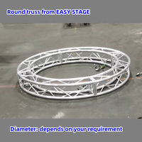 Arco de Truss Circular de Diferentes Formas Personalizado, Truss Resistente para Techo de Escenario, Techo de Conciertos