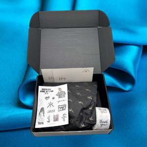 Custom Logo Printed Ear Lock Corrugated Cardboard Paper Packaging <b>Mailer</b> Postal <b>Shipping</b> Box - Product Image 6