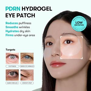 Mascarilla <span class=keywords><strong>para</strong></span> Ojos Vegana con Ginseng Silvestre <span class=keywords><strong>y</strong></span> Péptidos PDRN OEM/ODM, Antiarrugas, Hinchazón, <span class=keywords><strong>Ojeras</strong></span>, Parches de Hidrogel con Relieve/Rejilla - Product Image 2