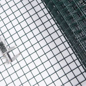 ลวดตาข่ายเหล็กเชื่อม4x8 1/2 "-3/4" รูรับแสงพีวีซีเคลือบด้วยความร้อนสำหรับการฟันดาบ - Product Image 2