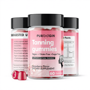 حلوى التسمير المعدنية للحصول على بشرة صحية ومتألقة، منتجات تجميل مع الليكوبين والأستاكسانثين لتعزيز التسمير - Product Image 2