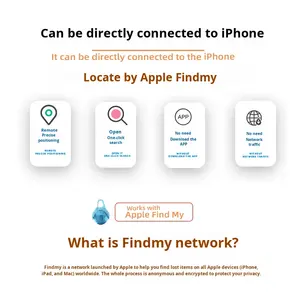 क्रॉस-बॉर्डर नए बाहरी अस्तित्व के नेतृत्व वाली स्थिति हुक स्मार्ट पालतू ट्रैकर ios सिस्टम एयरटैग विरोधी खो गए प्लास्टिक ZW-ZNDWQ62 - Product Image 4