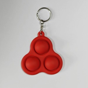 2026 New Hot Selling Mixed Color Silicone Decompression <b>Key</b> <b>Chain</b> Press <b>Key</b> Pendant Bag Keychain Pendant <b>Car</b> <b>Key</b> <b>Chain</b> - Product Image 3