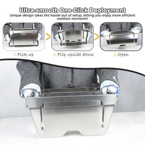Parrilla de Gas Portátil INBESTCAMP, Construcción Ligera, Tipo Agir, <span class=keywords><strong>Doga</strong></span>, Yasam, Barbekusu, Estufa, Pequeña - Product Image 3