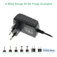 Adaptateur mural 12v 1a 5v 2a certifié UL 62368 ul 1310 FCC, alimentation à découpage pour routeur sans fil, purificateur d'air, LED