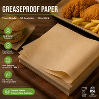 Papier d'emballage alimentaire personnalisé pour hamburgers, sandwichs, gâteaux et chocolats, résistant à la graisse