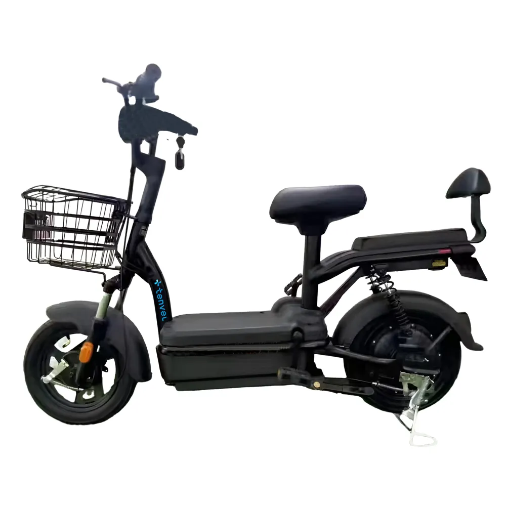 Moteur de vélo électrique électrique sans balais haute puissance 48V 350W eBike avec lumière LED vélo de ville électrique