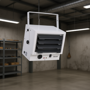 Chauffage électrique mural Vevor 5000 W, convecteur 240 V, 3 angles réglables, pour atelier et entrepôt - Product Image 2