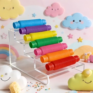 PoPTube 19mm Telescopic Tube Animal <b>Toy</b> Accessory Plastic Decompression <b>Tool</b> For Kids Unisex Age 2 4 Years - Product Image 1