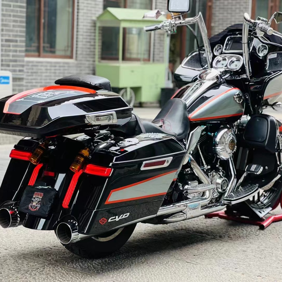 Cruiser Motorcycles Custom Seats Off-road Motorcycles(old) Motorcycle Flat Led License Plate Frame Light Double Lamp