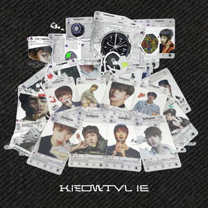 Tarjetas Magnéticas de Saludo del Grupo Popular de Kpop, Impresión Offset de Alta Calidad, Impresión UV/Digital, Laminadas en Plástico - Product Image 6