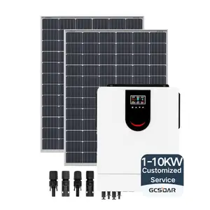 GCSOAR On Off Grid 10KW 6KW 5KW 5KW Hybrid Solar System with Free Professional Consultation Service