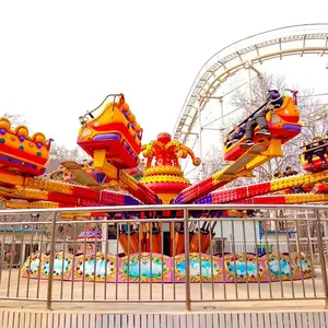 Amusement Park Equipment Carnival Game Theme Park Machine Crazy Jumping Bounce Machine Jump and Smile Rides for Sale
