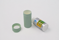Tube en plastique PP 29*60mm pour comprimés effervescents de vitamine C avec dessiccant et bouchon à clapet – Vente en gros personnalisée