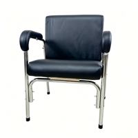 Chaise de station de shampooing rabattable, portable, pour salon de coiffure,