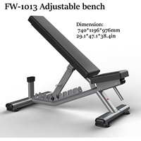 Équipement de musculation professionnel : Machine de fitness à charge de plaques, Banc de musculation commercial