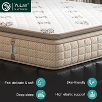 Matelas à ressorts ensachés modernes de qualité hôtelière 5 étoiles, garantie 10 ans, mobilier de maison durable