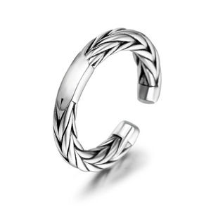 Wheat Ear Titanium Steel <b>Ring</b> Open Unisex Fashion <b>Couple</b> <b>Ring</b> SA1073 - Product Image 5