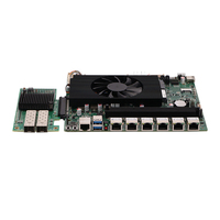 Carte mère amovible Intel Sandy / Ivy Bridge Core I3 I5 I7 RPGA989 CPU 6 LAN 2.5GbE Soft Router Industrial Firewall