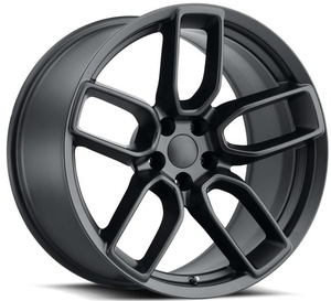 20X9.5 20x10.5 Front/Rear 5x115 Black New OE <b>Replacement</b> <b>Wheels</b> for Challenger Charger Car - Product Image 1