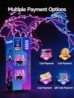 Distributeur automatique intelligent de nettoyage et de désinfection sans eau, stérilisation UVC et ozone, conforme ADA, compatible SDK pour casques et chaussures