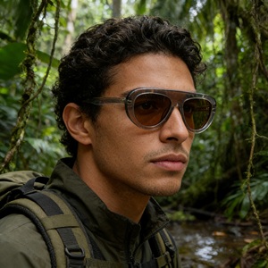Lunettes de soleil surdimensionnées en acétate avec logo personnalisé OEM, monture écaille de tortue, verres bleus, protection UV400, style rétro, vente en gros pour hommes et femmes - Product Image 3