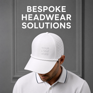 Casquette de baseball et de golf sur mesure en jersey imperméable et respirant avec motif perforé – Accessoires en promotion – Production fiable – Qualité supérieure - Product Image 1