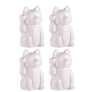 Mug en céramique <span class=keywords><strong>Maneki</strong></span> <span class=keywords><strong>Neko</strong></span> Chat porte-bonheur - 14 oz - Lot de 4 - Product Image 1