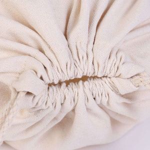 Sac en coton avec cordon de serrage et logo personnalisé, broderie et impression, cadeaux promotionnels, sac d'emballage, sacs anti-poussière réutilisables pour le rangement - Product Image 4