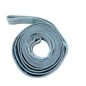 <span class=keywords><strong>Eslinga</strong></span> de Cinta Plana de Poliéster de 4t con Certificación CE, Longitud de 4m, Grosor de Correa de 6mm, Alta Resistencia, Resistente a la Abrasión, Ajustable - Product Image 2