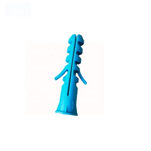 Wholesale 5mm 6mm 8mm insulation expansion anchor pvc fixing furniture Screws fasteners nylon plastic drywall wall plugs anchor