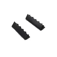 Boucles de ceinture noires 32mm, 2 pièces, accessoires, embout en métal, pinces à bout pour bricolage, Kits fournitures et Kits