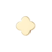 Collier en or 14 carats en forme de cœur, en forme d'étoile, en forme de trèfle, circulaire, en forme de papillon, bracelet à perles, perles d'espacement, accessoires de bijoux faits à la main, bricolage