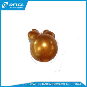 Balle anti-stress en TPR en forme d'animal - Rose/Or, certifiée CE, jeu aquatique amusant pour les enfants de 5 ans et plus - Product Image 4