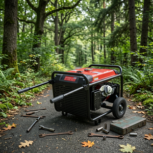 เครื่องกำเนิดไฟฟ้าอินเวอร์เตอร์ SS SAMSON 7.0KW 4 จังหวะ เบนซิน 230V ประสิทธิภาพสูง ถังน้ำมัน 25 ลิตร พกพาสะดวก - Product Image 1