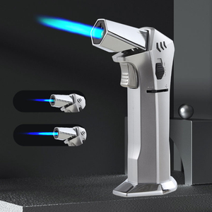 GF-915 Đèn Pin Đại Bàng Khí Bơm Lại Ngọn Lửa Điều Chỉnh Được Chống Gió Mô Hình Mới - Product Image 4