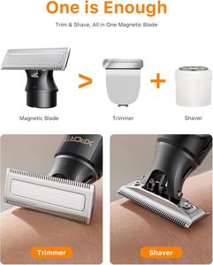 Kit <span class=keywords><strong>de</strong></span> tondeuse corporelle et nasale amélioré 2026, rasoir électrique <span class=keywords><strong>de</strong></span> voyage tout-en-un pour homme, noir (Solo) - Product Image 6