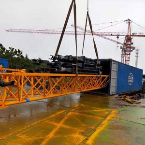 Grue à tour auto-éreignante Go Higher Qtz80 6010 (w5610-6a) neuve et d'occasion, hauteur 45m, 8 tonnes - Product Image 1